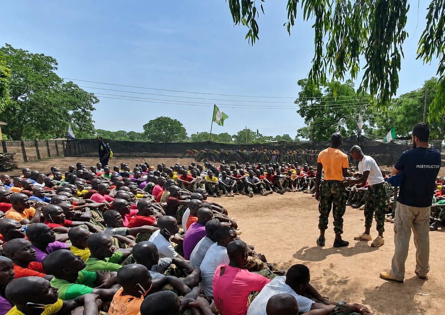 israeli instructor - army training in africa