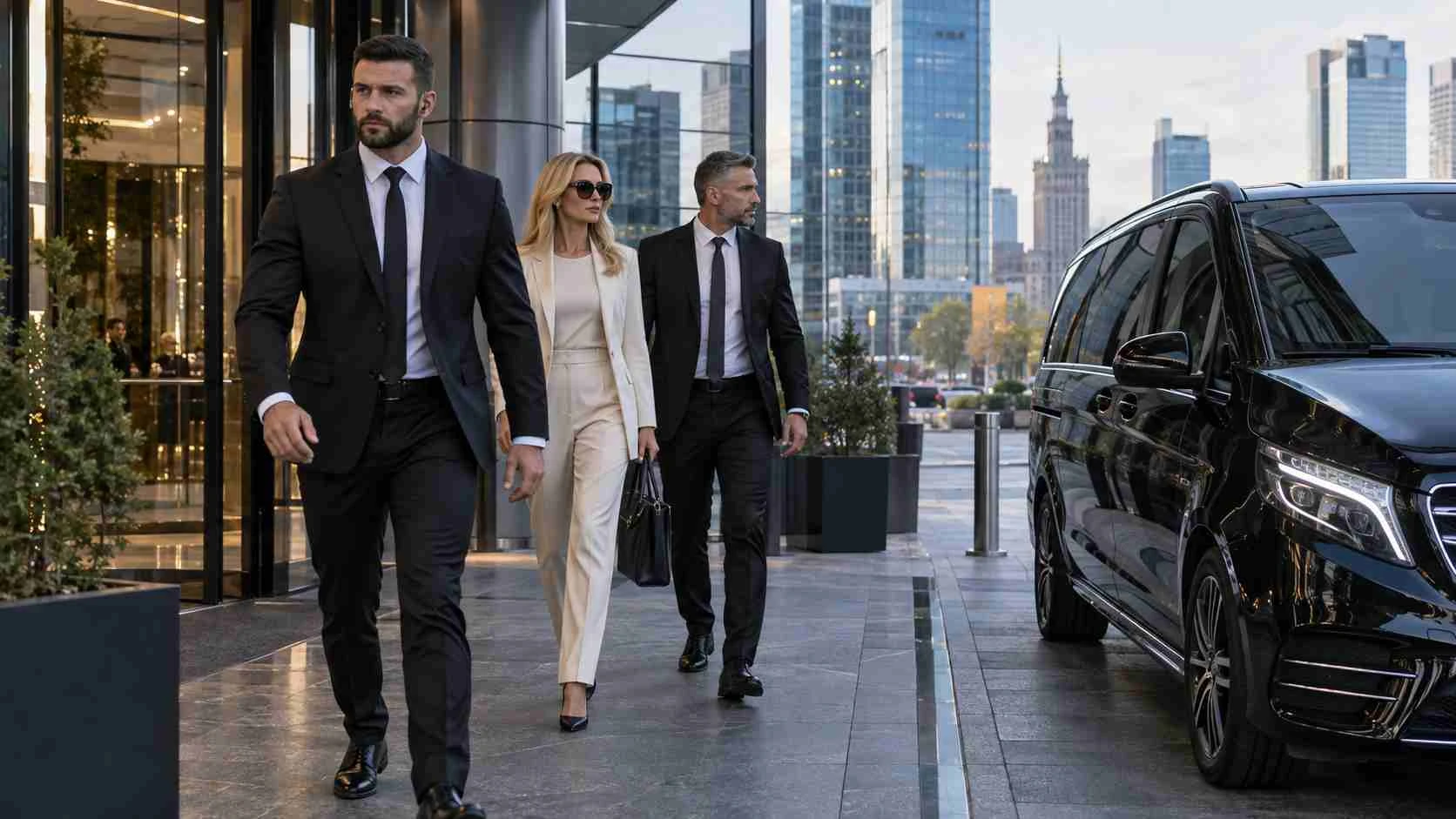 Executive close protection and bodyguard services in Warsaw